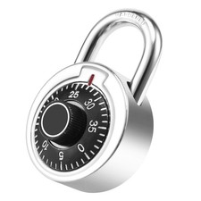 Master Coded Lock 50mm With Round Fixed Dial Combination Padlock U7B15776