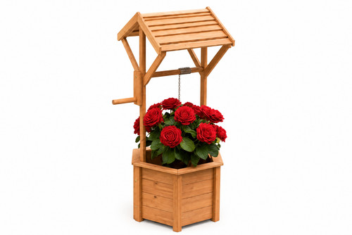 Wishing well planter free - wishing,