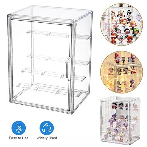 Clear display case for figures - display,