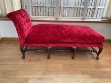 Vintage Antique Queen Anne Day Bed