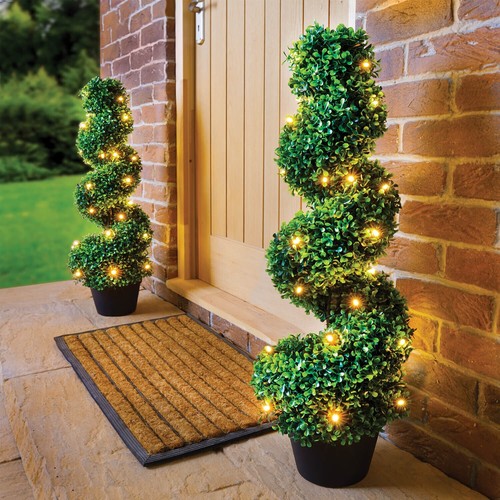 80cm pre lit - 1, swirl