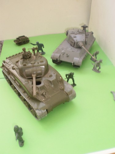 Plastic scale models - plastic, of