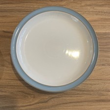 Denby Colonial Blue Dinner Plates x4 - 26 cm  1st Quality - excellent condition 