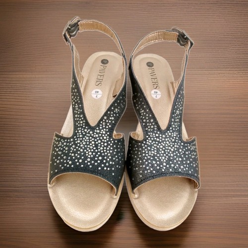 Pavers size black - 7, dark