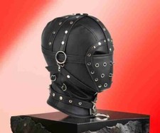 Custom Leather Bondage Mask