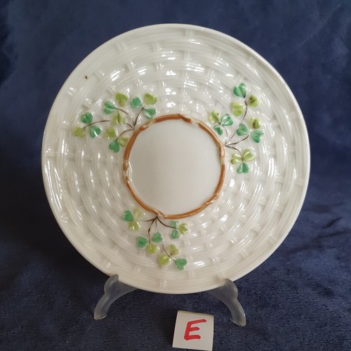 Belleek shamrock weave pattern - shamrock,