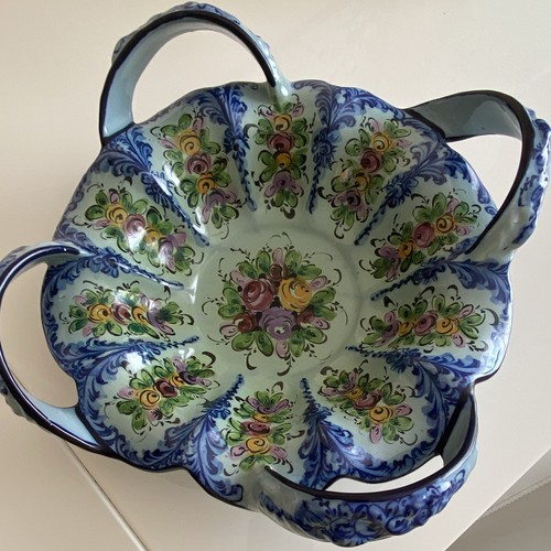Vestal alcobaca hand painted - vestal, hand-painted