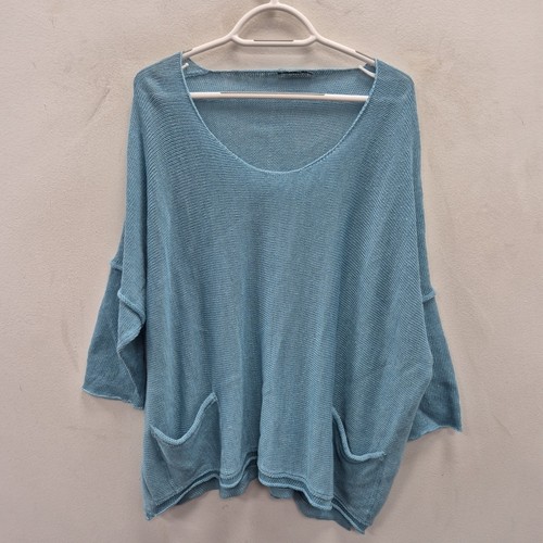 Grizas oversized aqua blue - grizas,