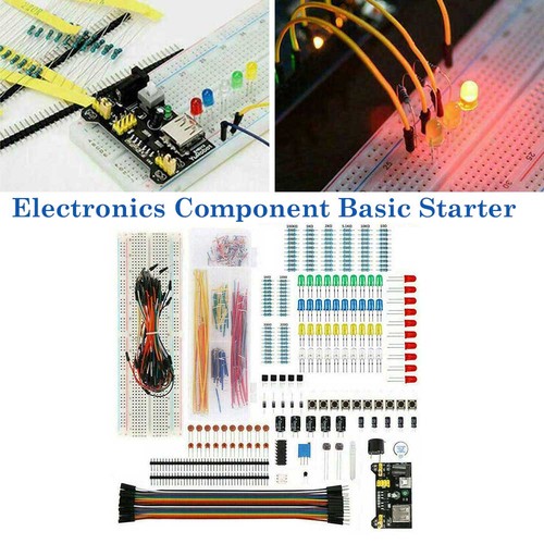 Wires breadboard buzzer led - buzzer,