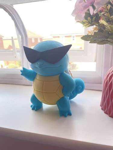 Inch squirtle with glasses - inch,