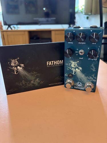 Walrus audio fathom - fathom, reverb