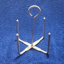 Vintage  Aluminum Four Baked Potato Spiked Oven Rack