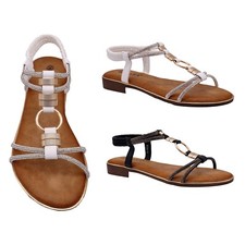 Ladies T-Bar  Elasticated