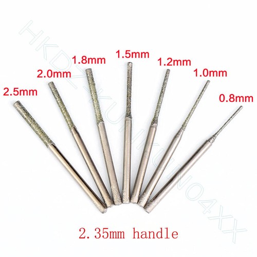 5mm diamond coated - diamond, point