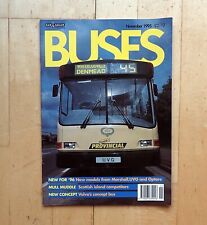 Buses Extra Magazine by Ian Allan. November 1995 Marshall, UVG & Optare Models