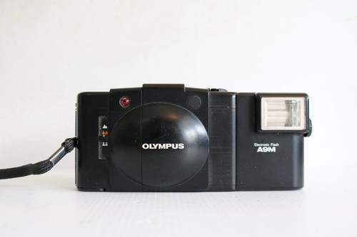 Film camera olympus xa2 black - film,