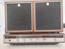 Denon TFS-120U Stereo Radio with speakers