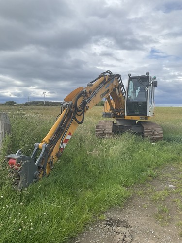 Liebherr r313 excavator digger - r313,