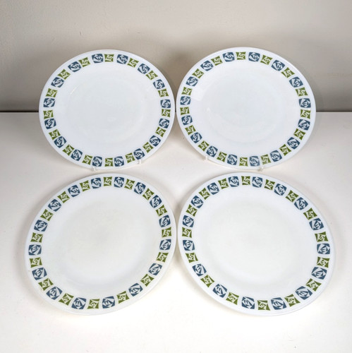 Jaj pyrex salad plates - salad, 4