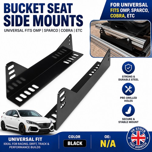 Pair racing bucket seat side - bucket,