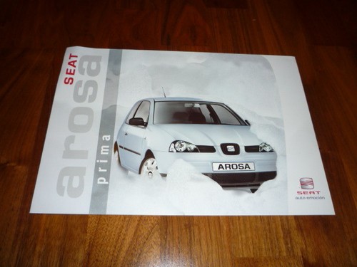Seat arosa prima brochure - seat,