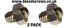 Radiator GENUINE BLEED SCREW AIR /  VALVE VENT NIPPLE  'MYSON' RADIATORS >2003