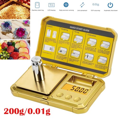Digital scales 01g - digital, 200g