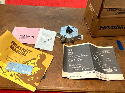 Heathkit coaxial switch kit - coaxial,
