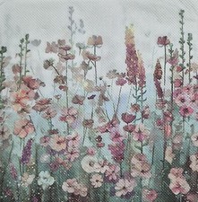 4 X Single Napkins/Ideal For