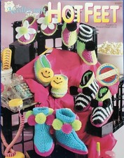 Hot Feet Slippers Boots Crochet Patterns By The Needlecraft Shop