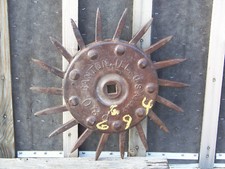 Cast Iron SPIKED Rotary Hoe