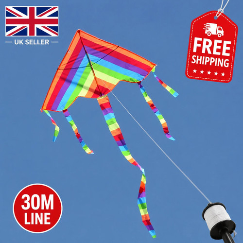 Easy fly colorful - rainbow, kite