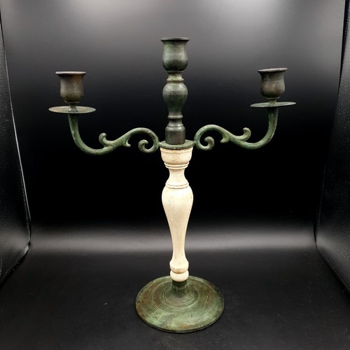 Shabby chic candelabra - shabby,
