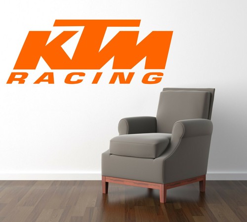 Ktm motocross sticker wall art - wall,