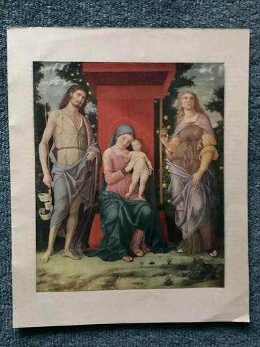 Virgin child with john - &,