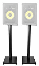 Pair Rockville 29" Black Steel