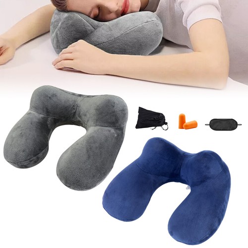 Inflatable shaped neck - u-shaped,