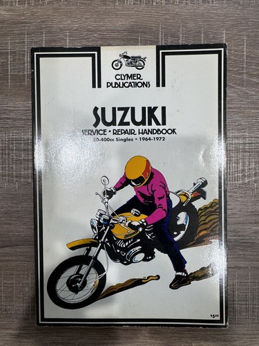 Clymer service manual - manual, suzuki