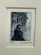 SMALL ETCHING SURREAL MASK