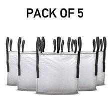 5 x  Builders Bulk Bags 1