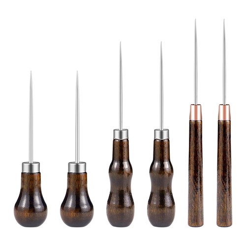 Pcs awl tool set leather - 6, set,