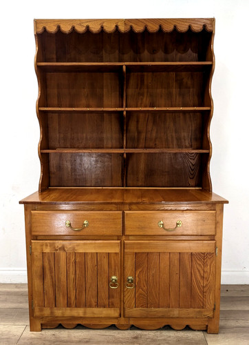 Dresser tall light oak shelf - light,