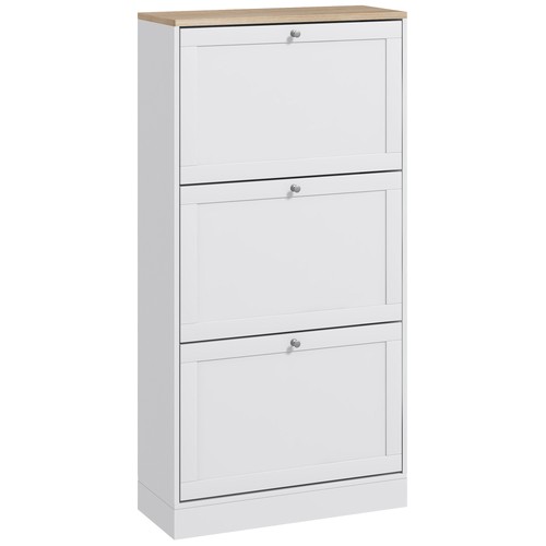 Homcom narrow shoe cabinet - homcom,