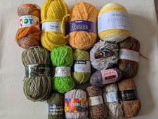  1kg Joblot Bag Fancy Yarn