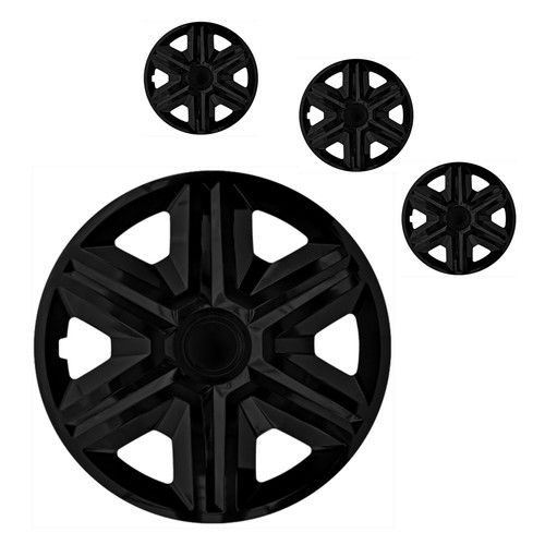 Wheel trims covers - 15", black