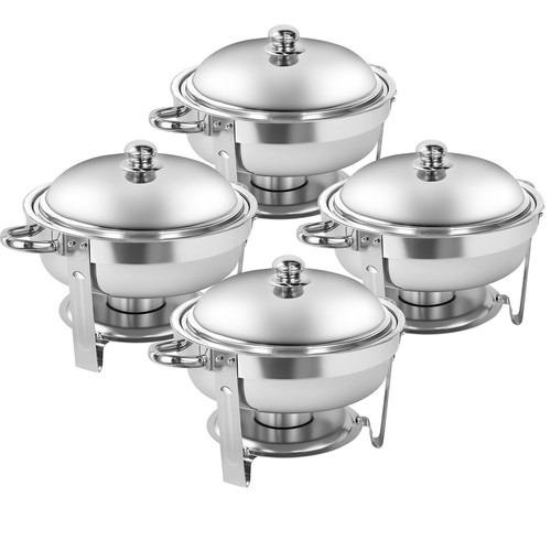 Stainless steel chafers - steel, buffet