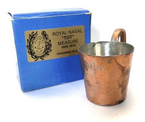 Royal navy tot copper - navy,