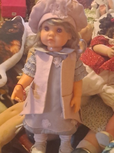 Gotz artist doll hildgard - by,