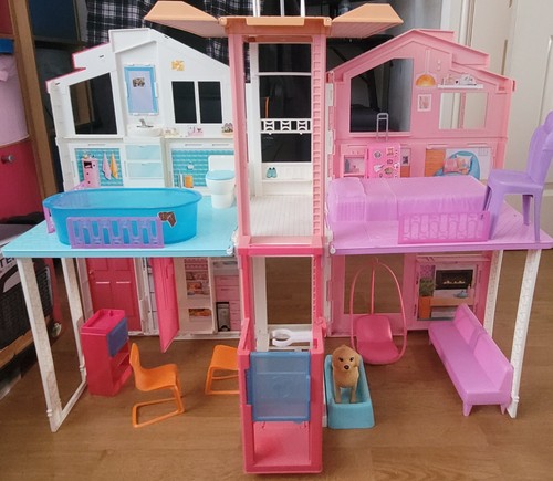 Barbie storey townhouse with - barbie,