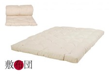 Original Japan Futon 100x200 Natural 100% Cotton Roll Bar